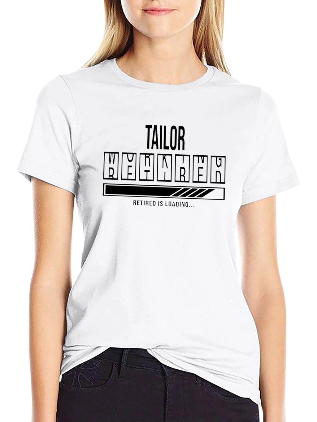 Tailor Retirement Loading T-Shirt