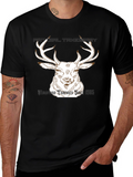 Fat Girl Taxidermy Deer T-Shirt