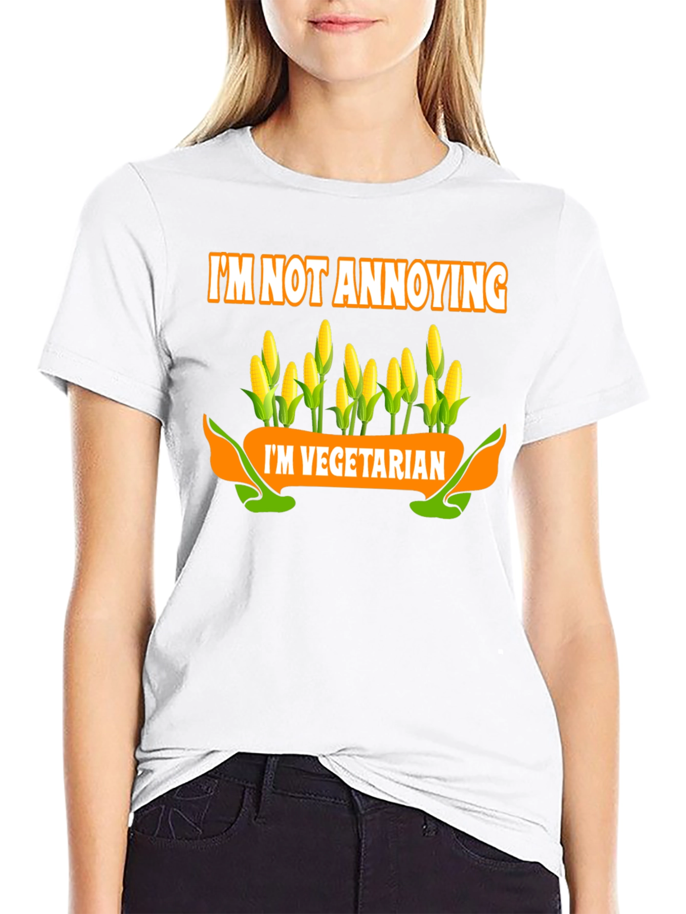 Im Not Annoying Im Vegetarian T-Shirt