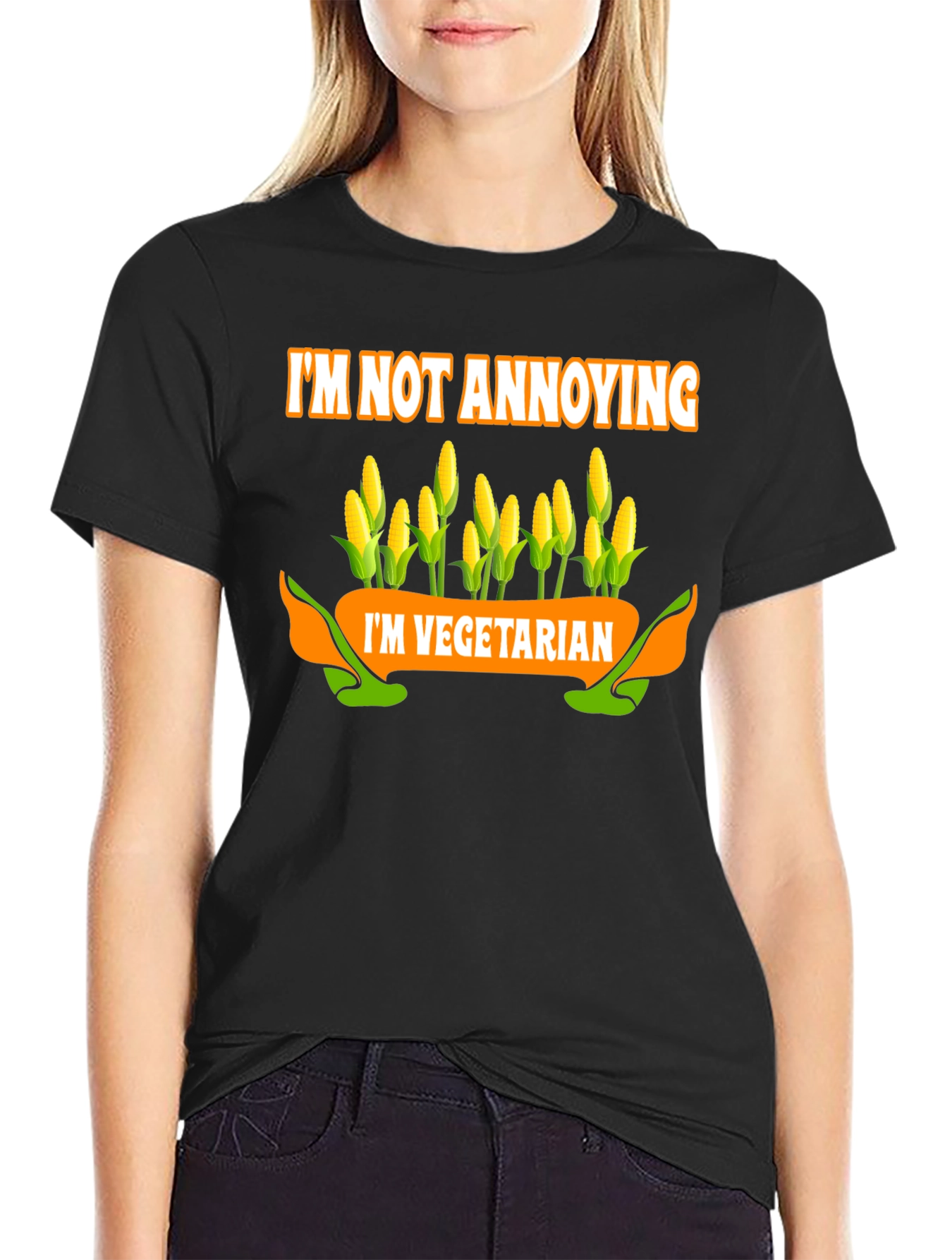 Im Not Annoying Im Vegetarian T-Shirt