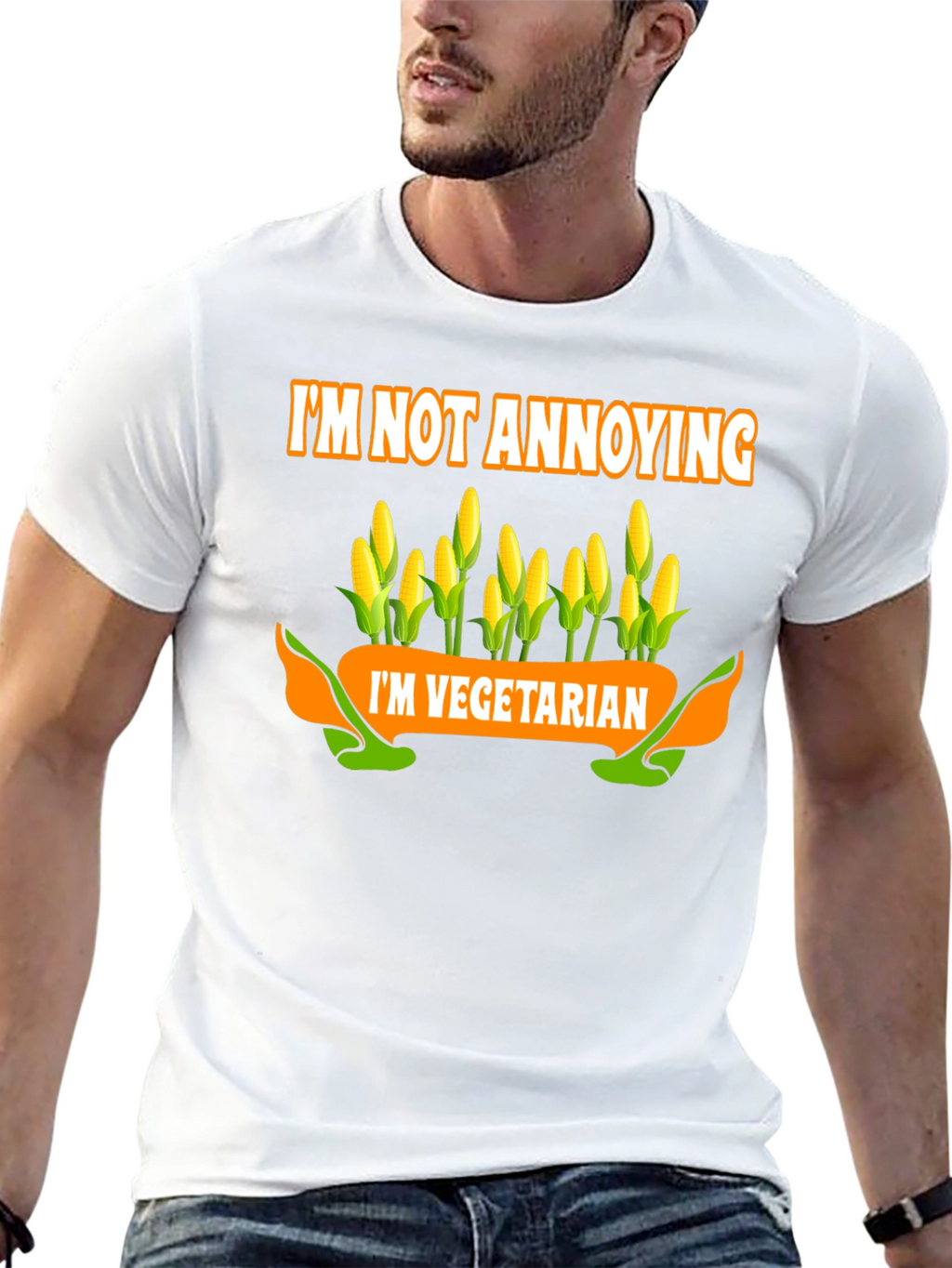 Im Not Annoying Im Vegetarian T-Shirt