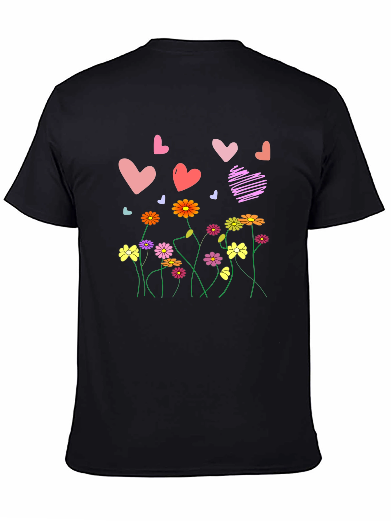 Floral Heart T-Shirt - Express Your Love in Style!
