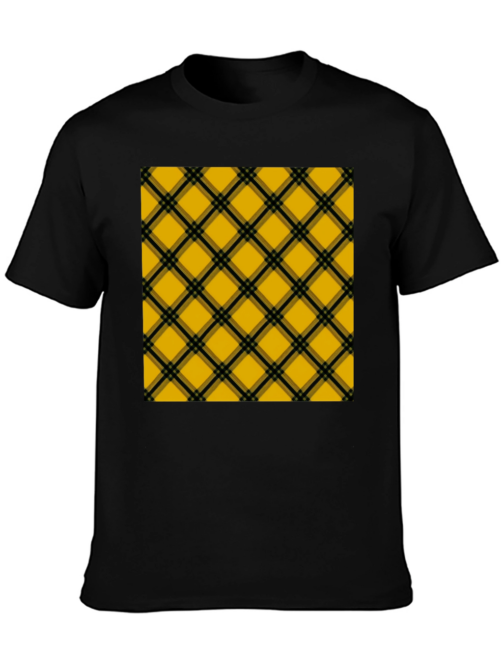 Plaid T-Shirt - Stylish Casual Wear