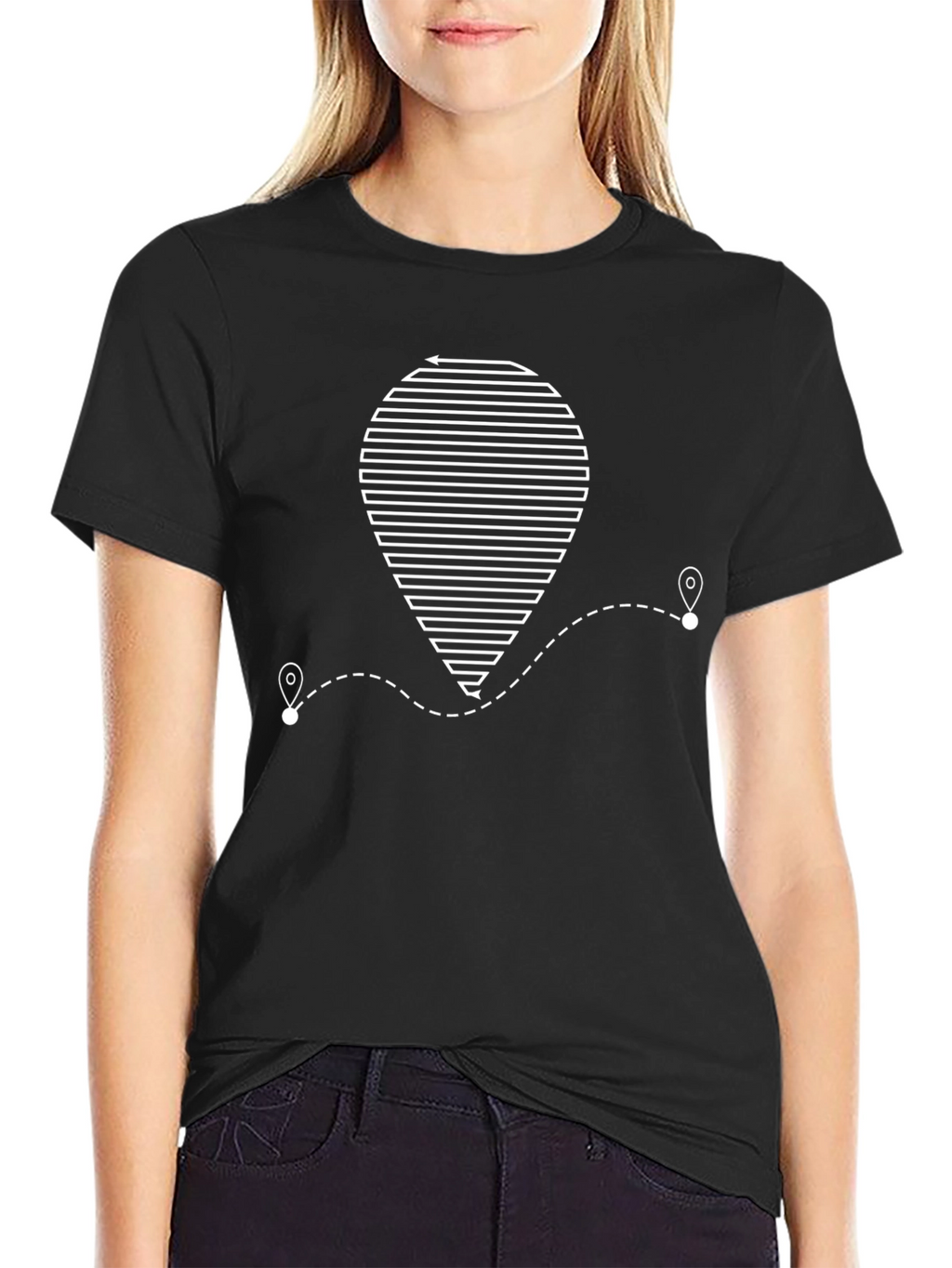 Navigation T-Shirt - Route Planner Tee