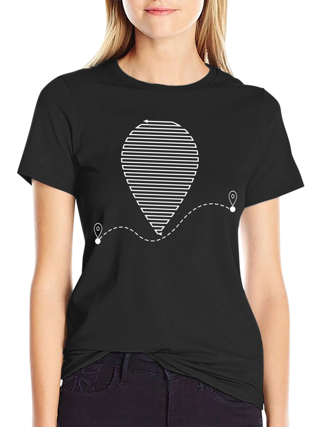 Navigation T-Shirt - Route Planner Tee