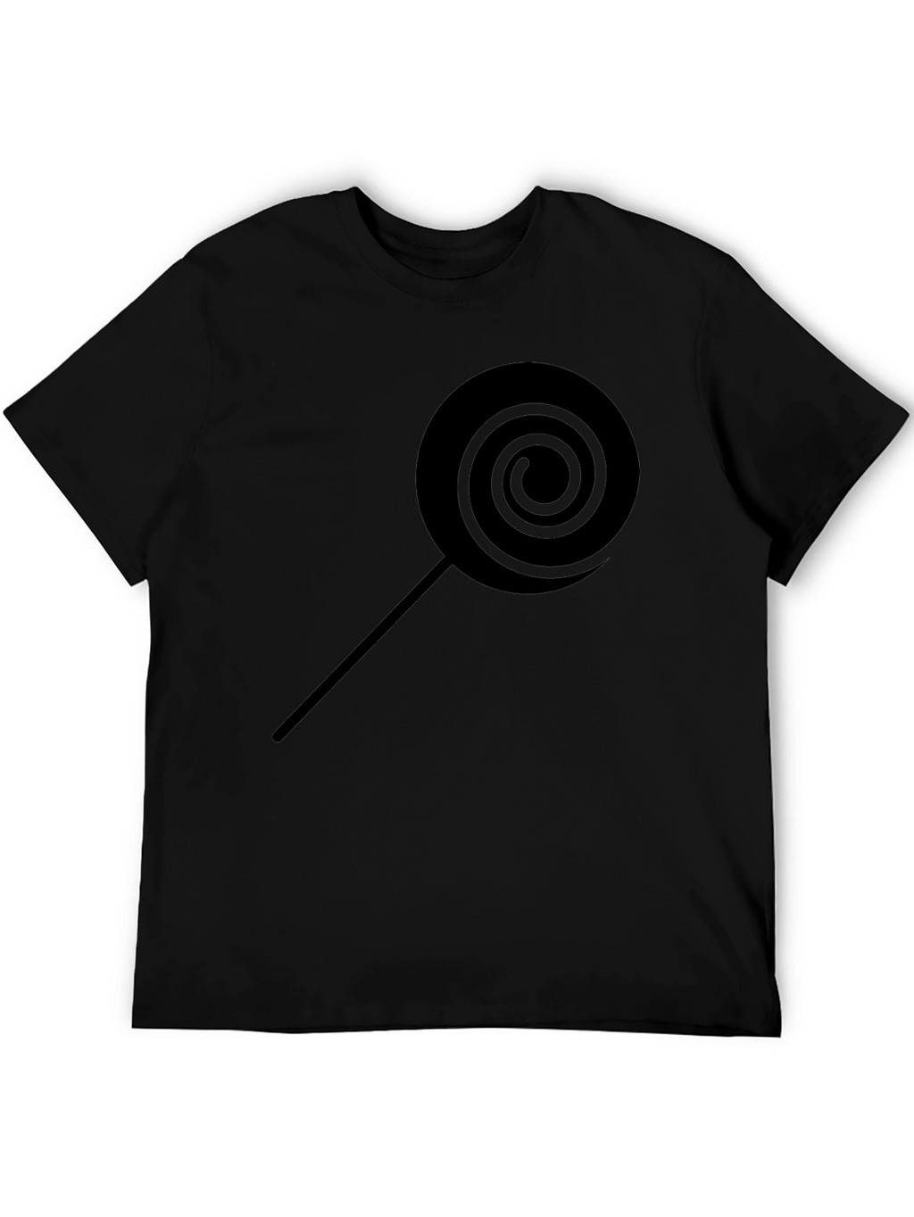 Lollipop Graphic Tee - Black Casual Shirt