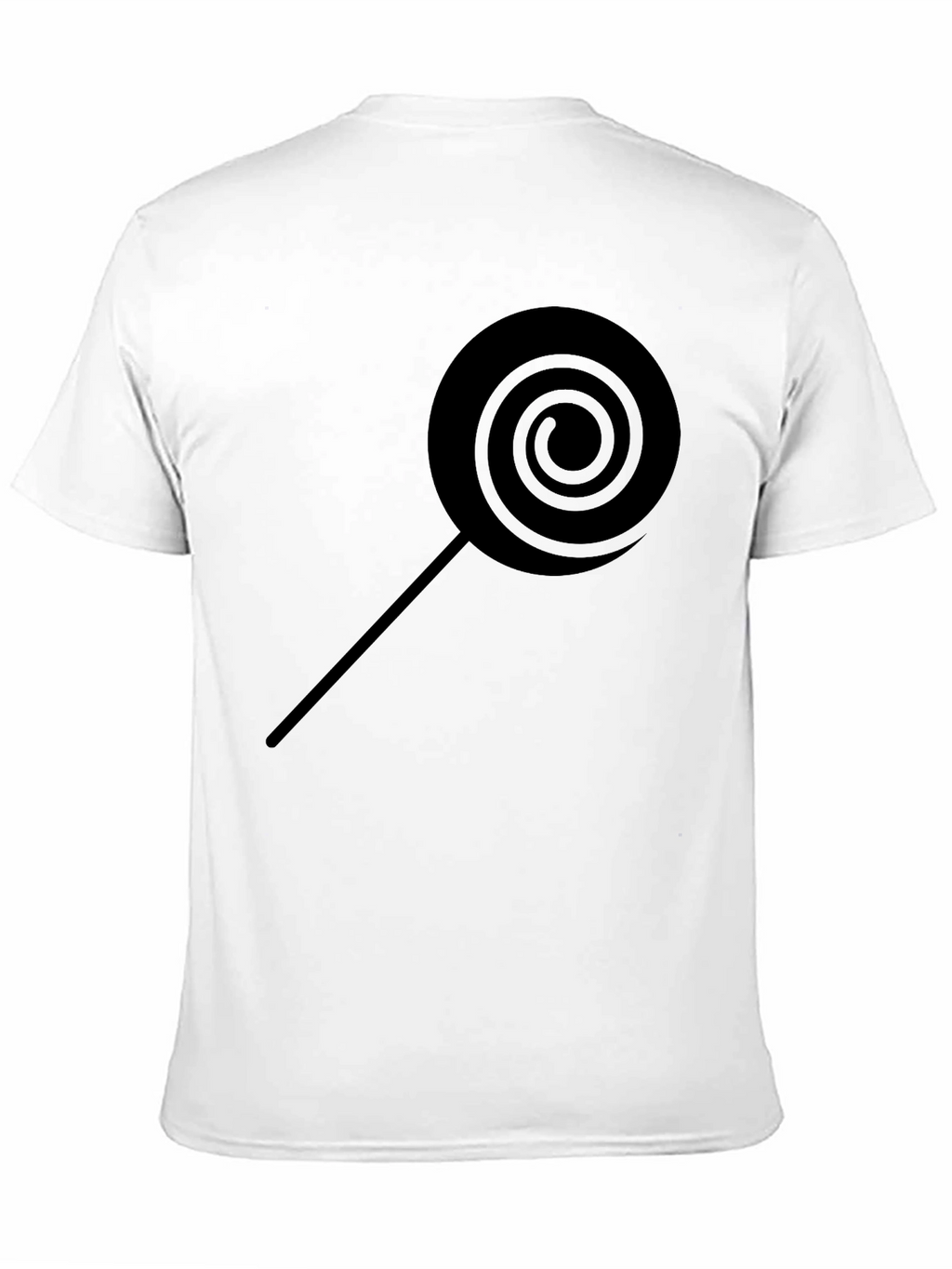 Lollipop Graphic Tee - Black Casual Shirt