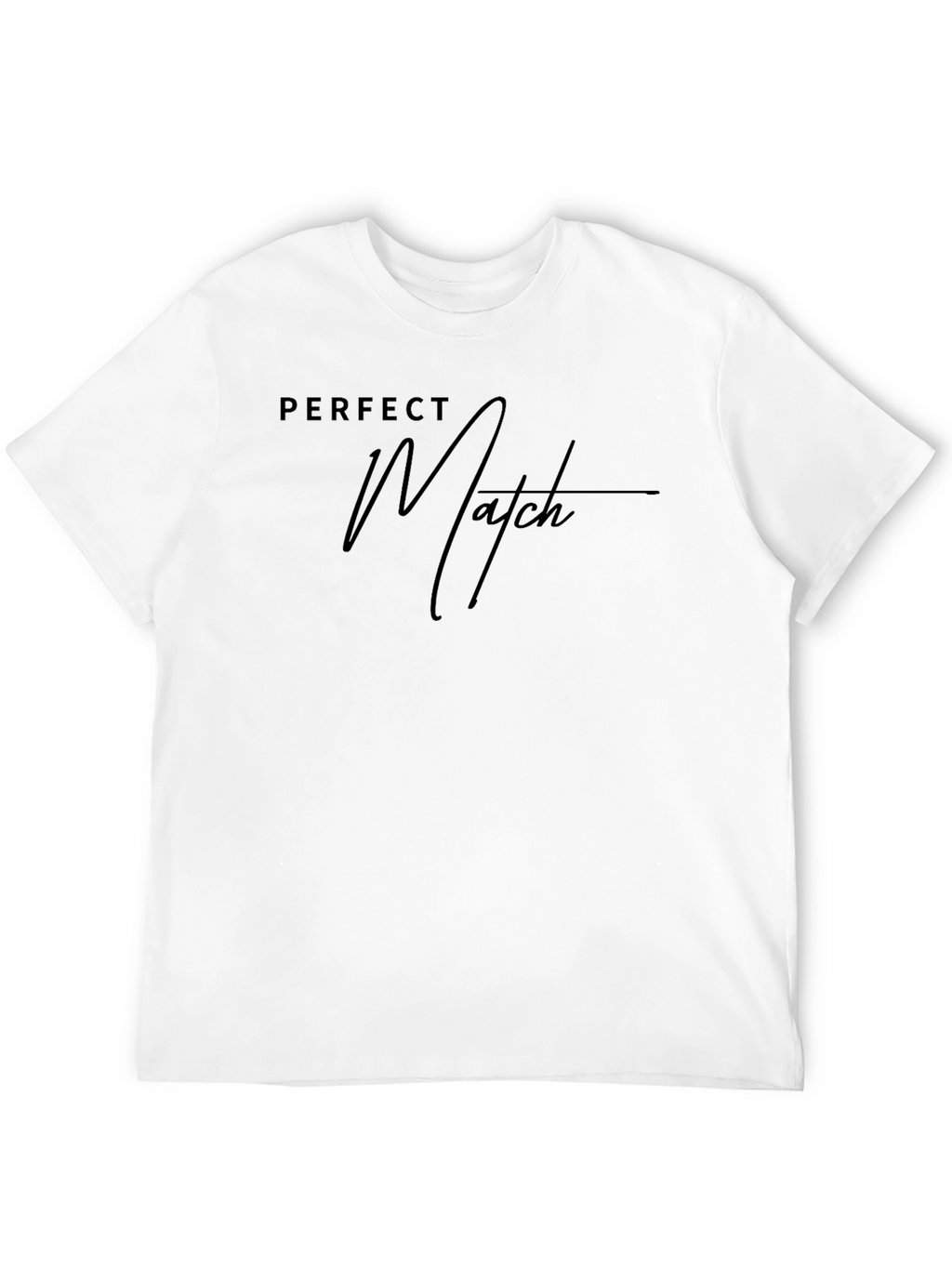 Perfect Match Black T-Shirt
