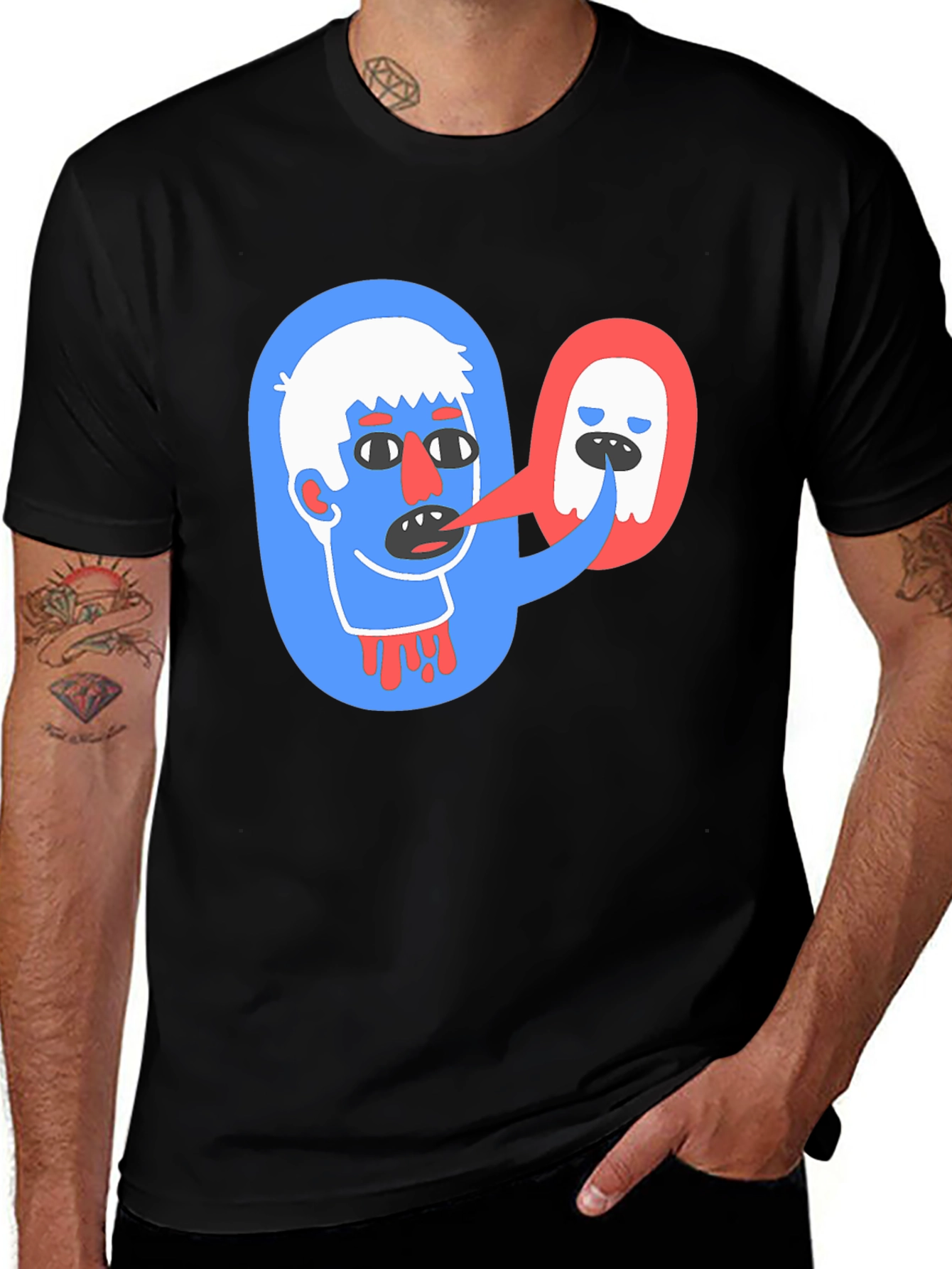 Abstract Graphic Tee