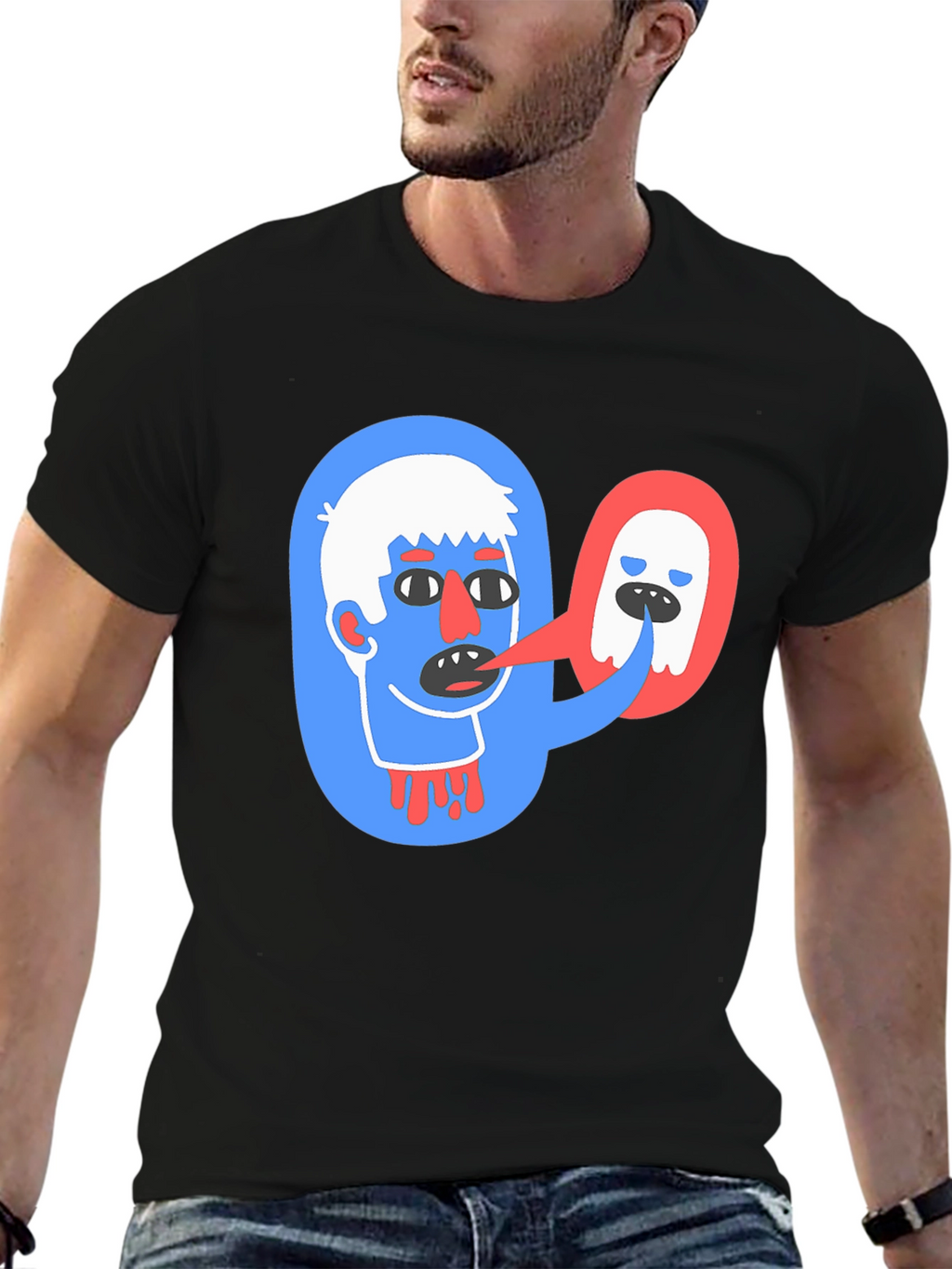 Abstract Graphic Tee