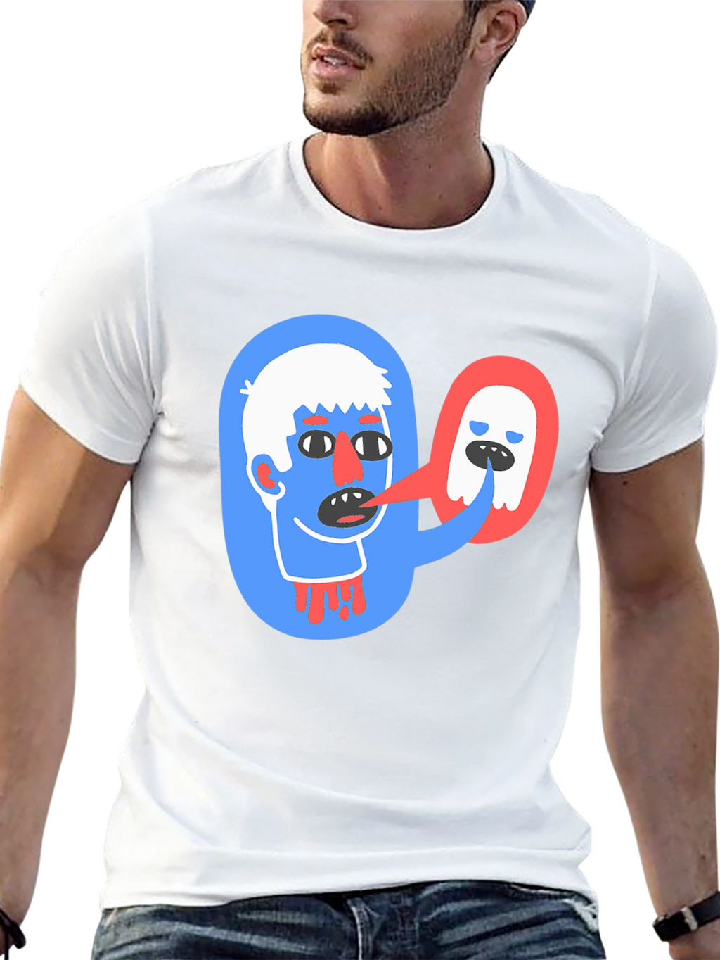 Abstract Graphic Tee