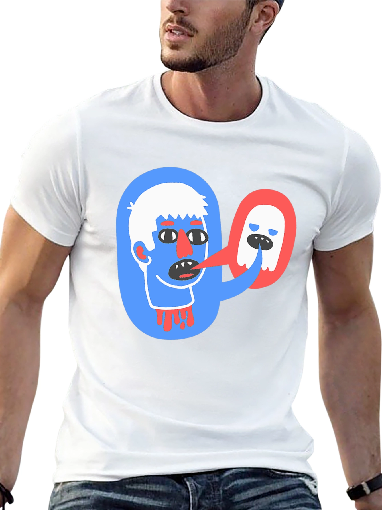 Abstract Graphic Tee
