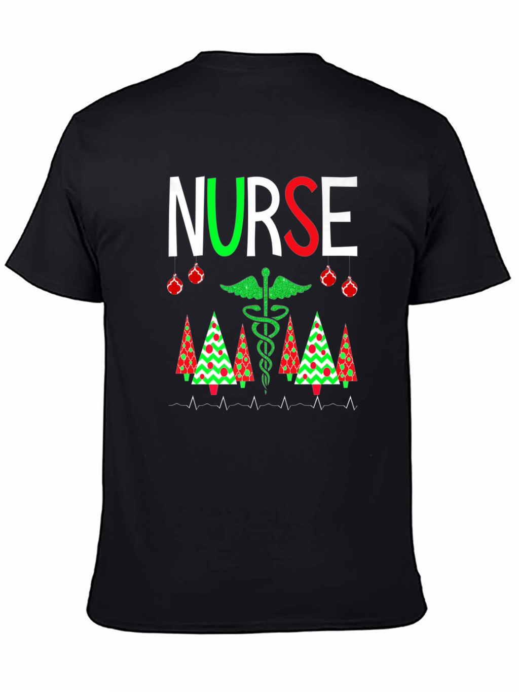 Festive Nurse Christmas T-Shirt