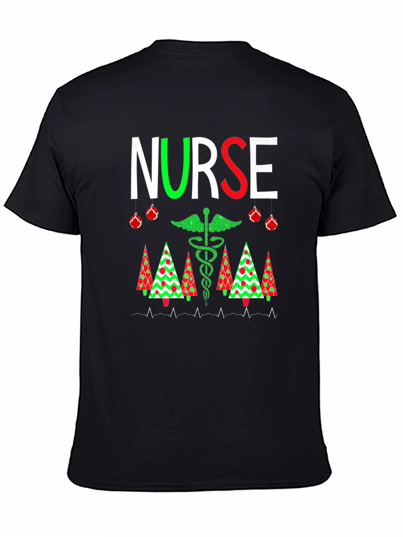 Festive Nurse Christmas T-Shirt