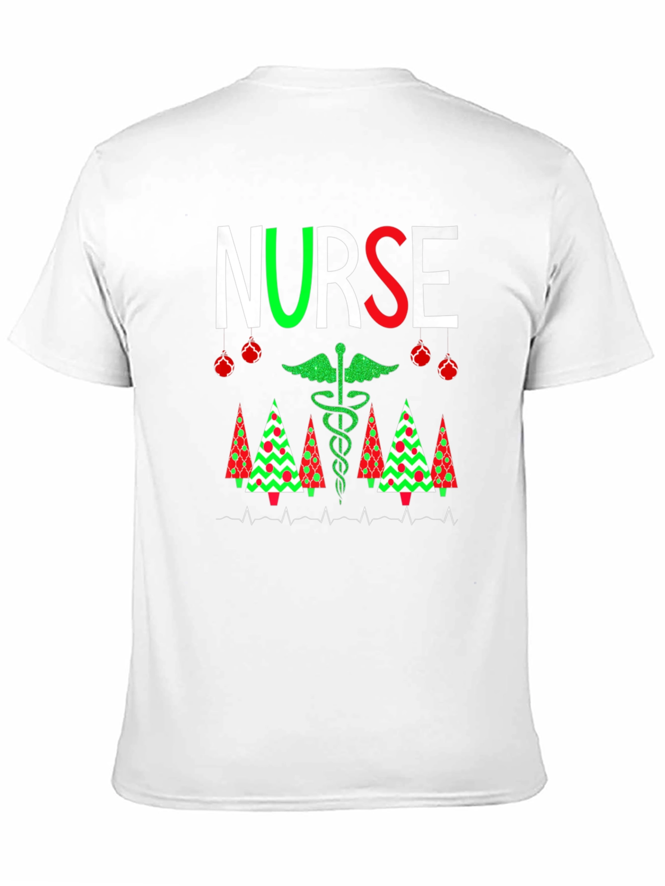 Festive Nurse Christmas T-Shirt