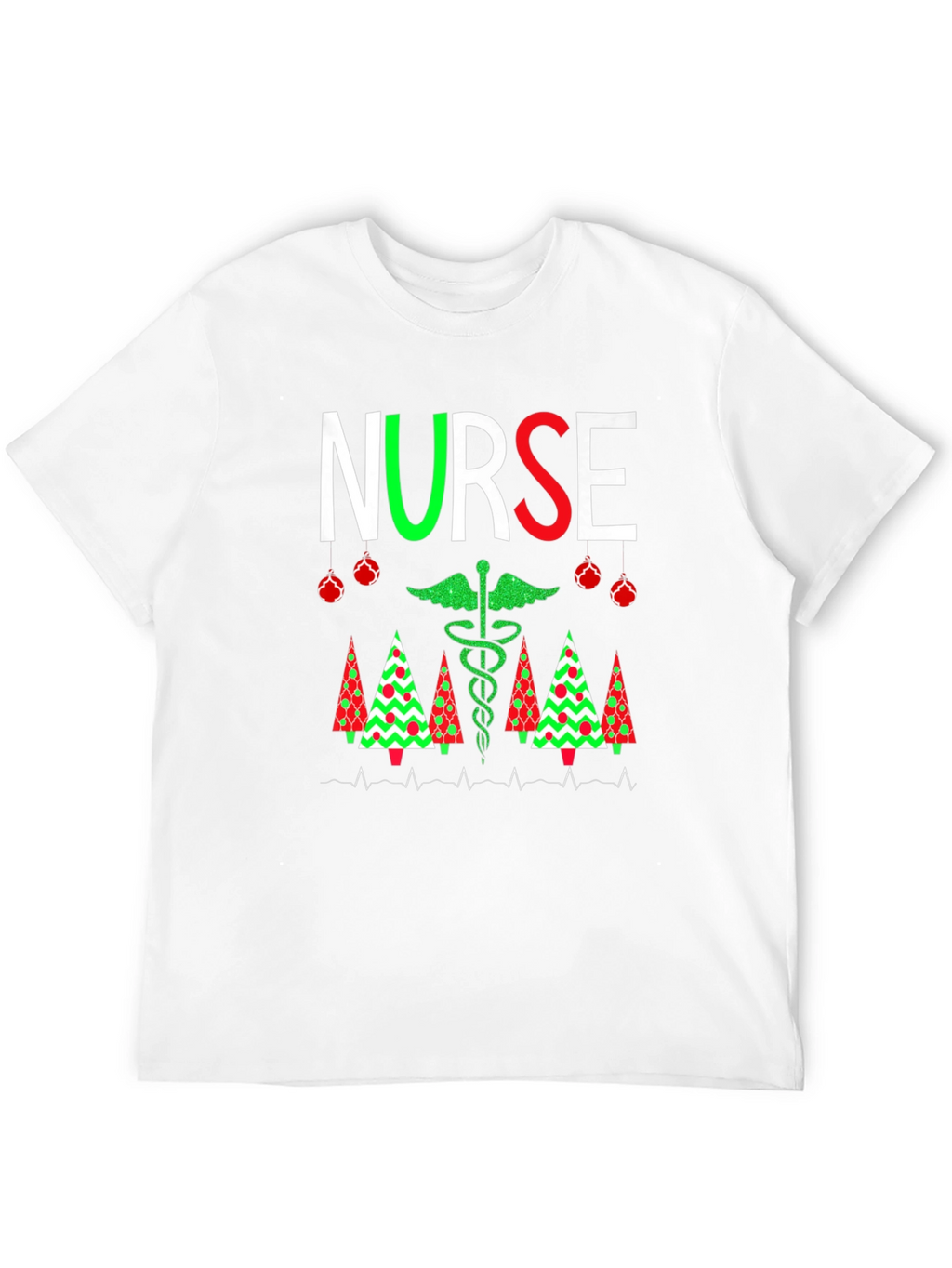 Festive Nurse Christmas T-Shirt