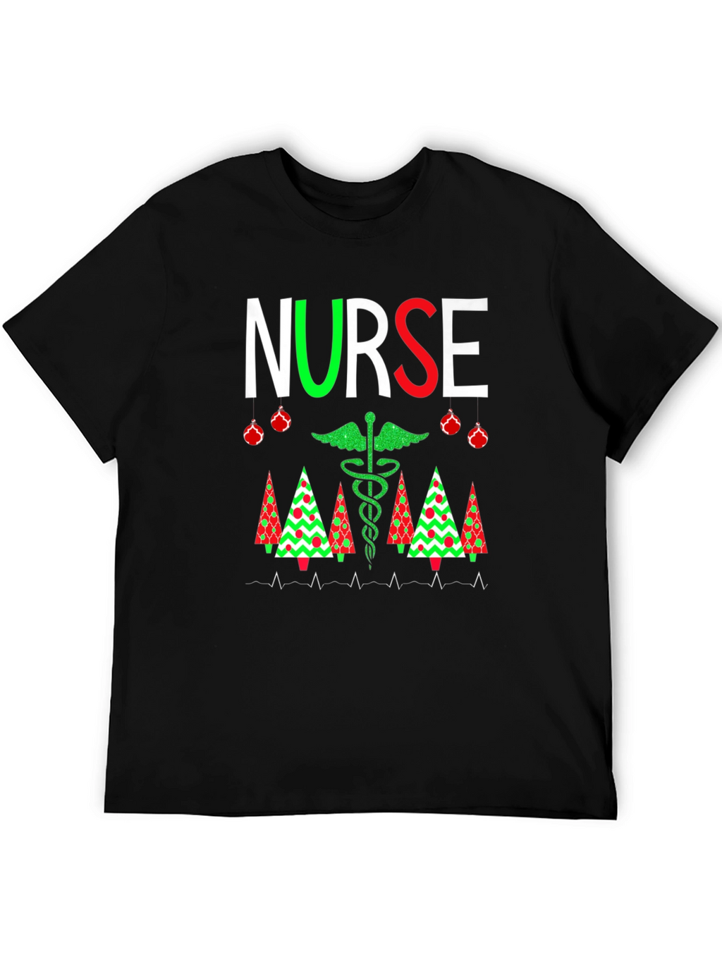 Festive Nurse Christmas T-Shirt