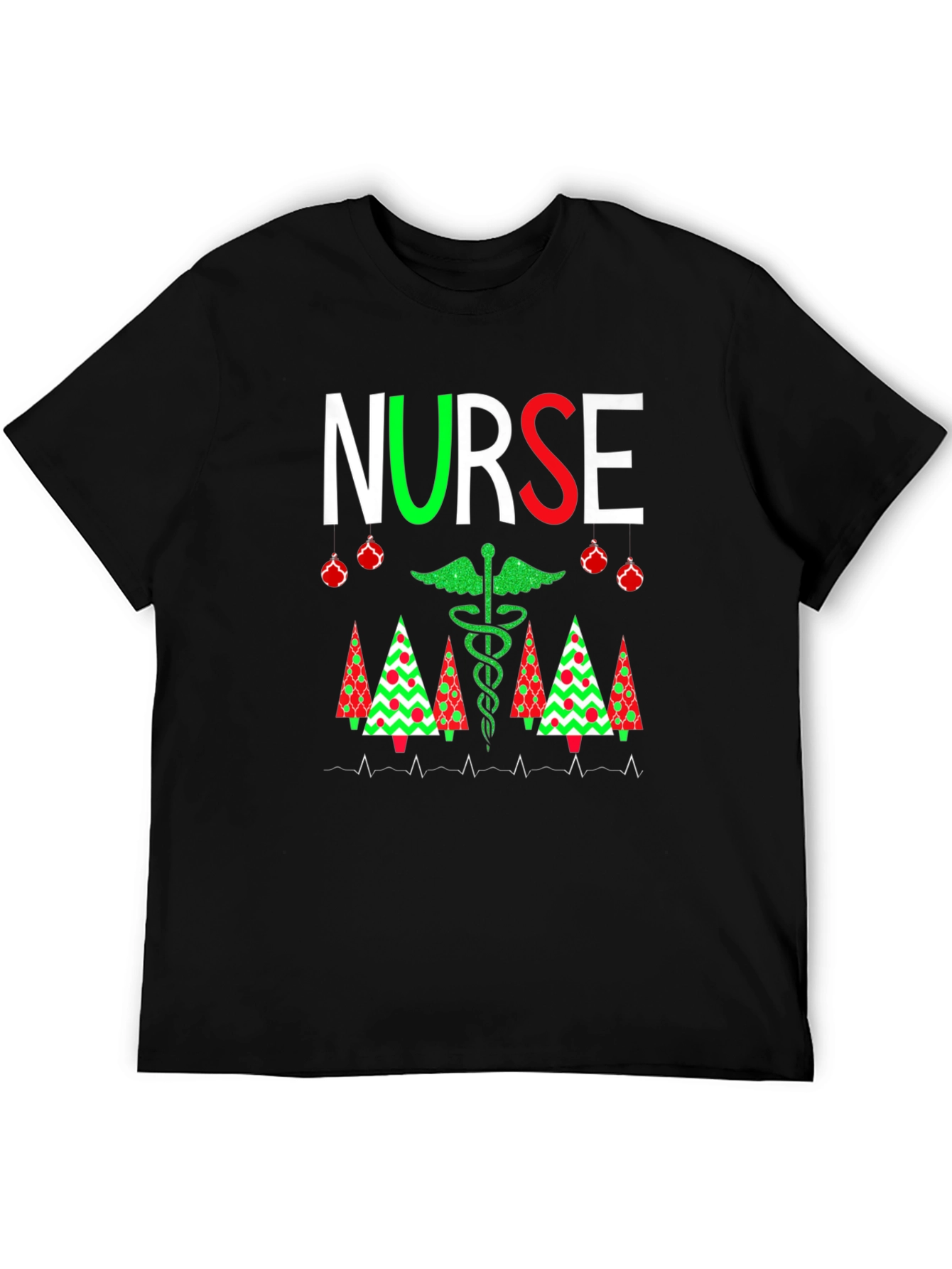 Festive Nurse Christmas T-Shirt