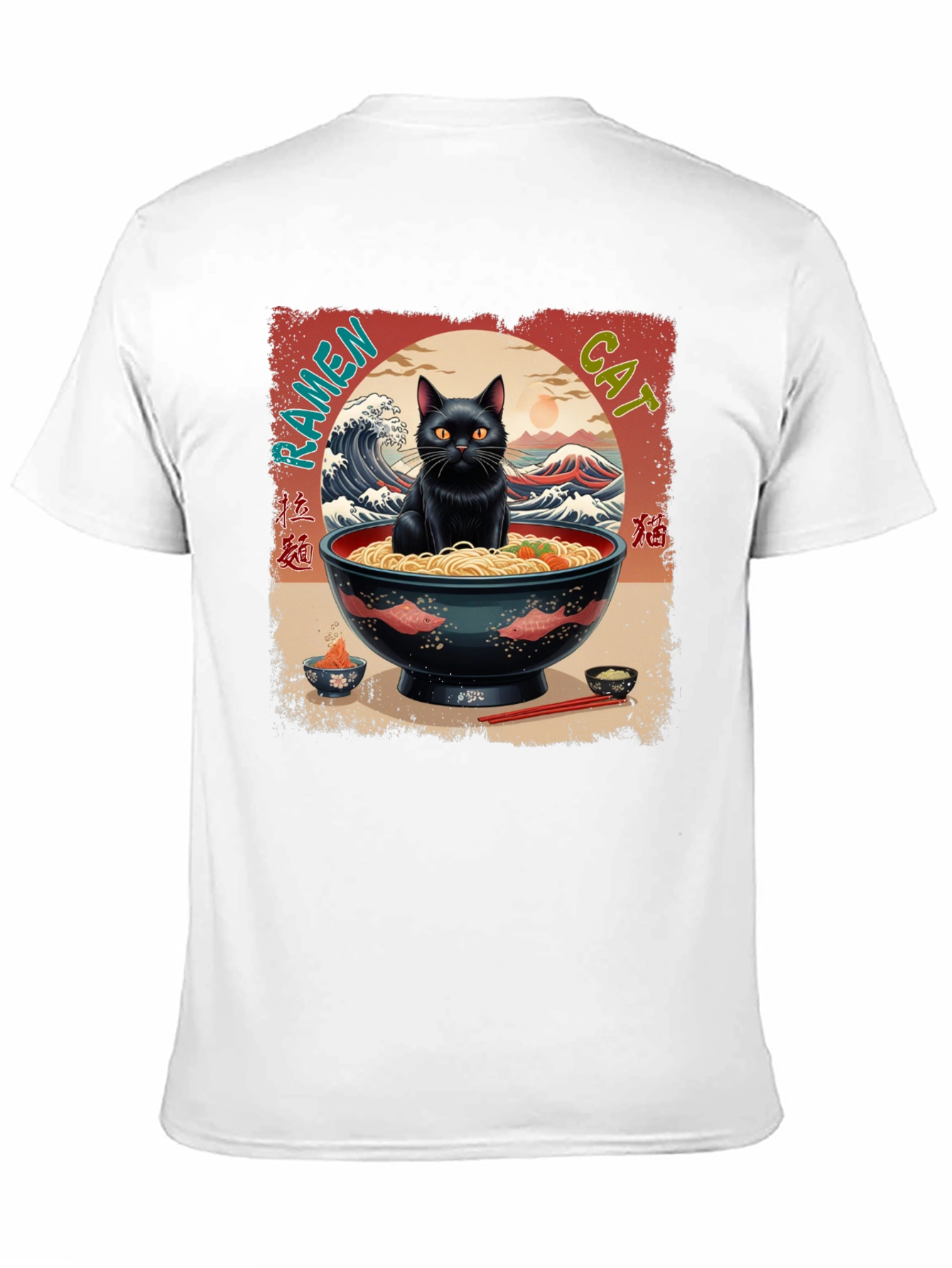 Ramen Cat Graphic Tee