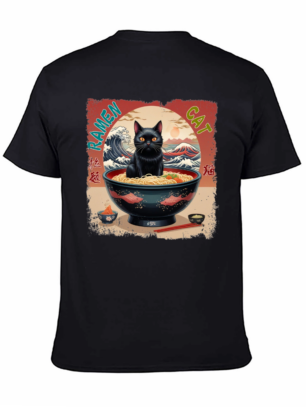 Ramen Cat Graphic Tee