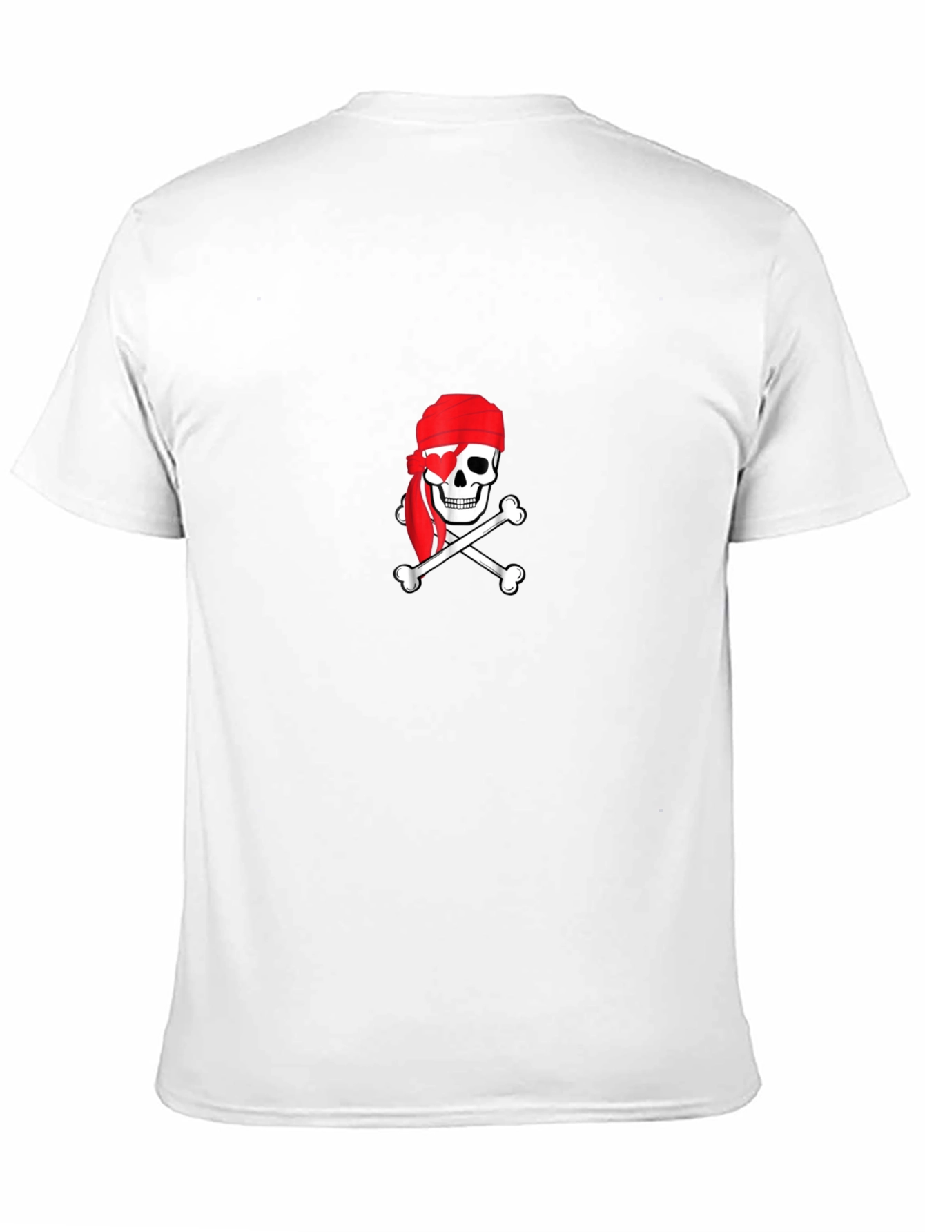 Pirate Skull & Crossbones Black T-Shirt