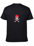 Pirate Skull & Crossbones Black T-Shirt