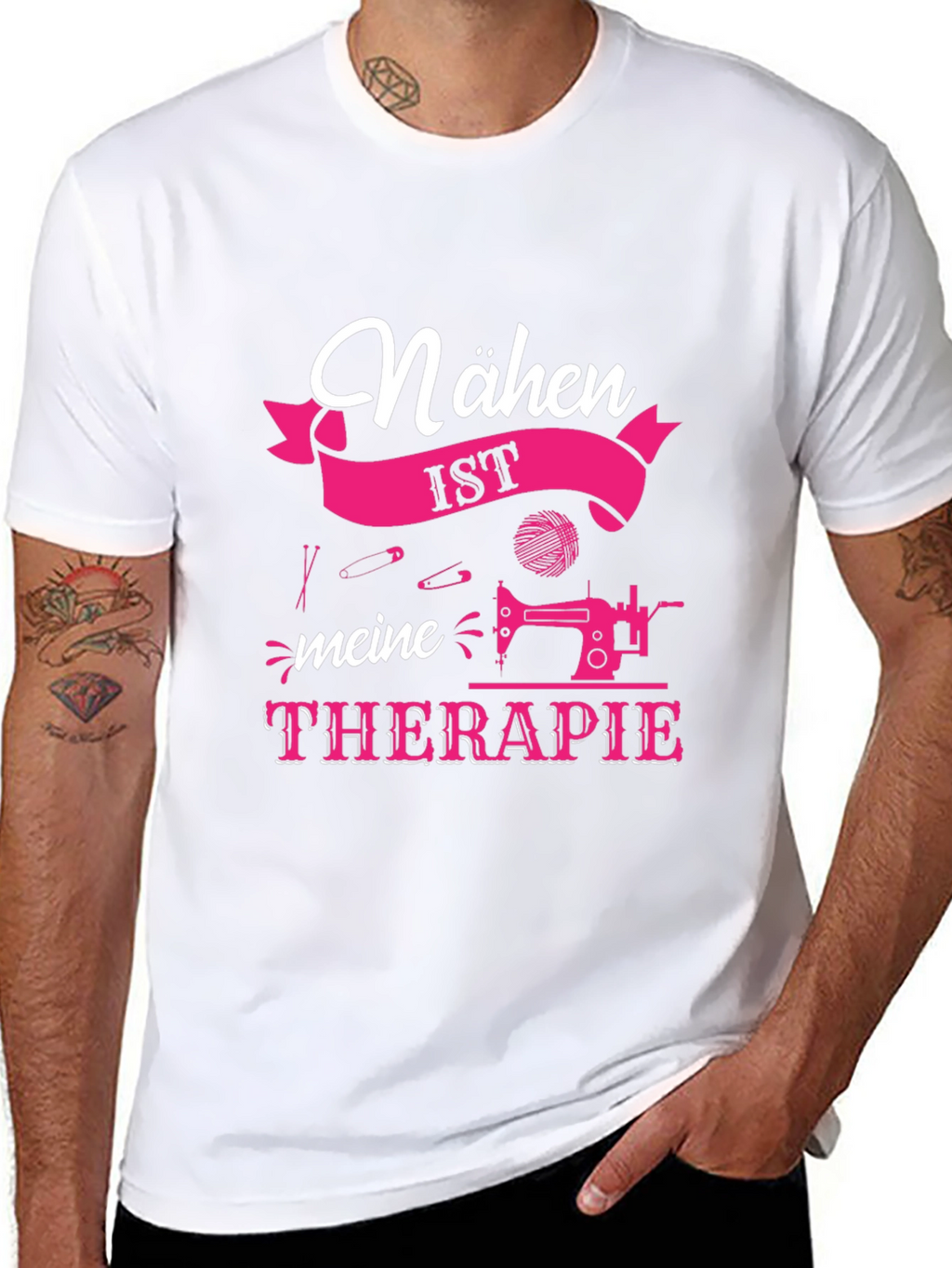 NÄHEN IST MEINE THERAPIE T-Shirt