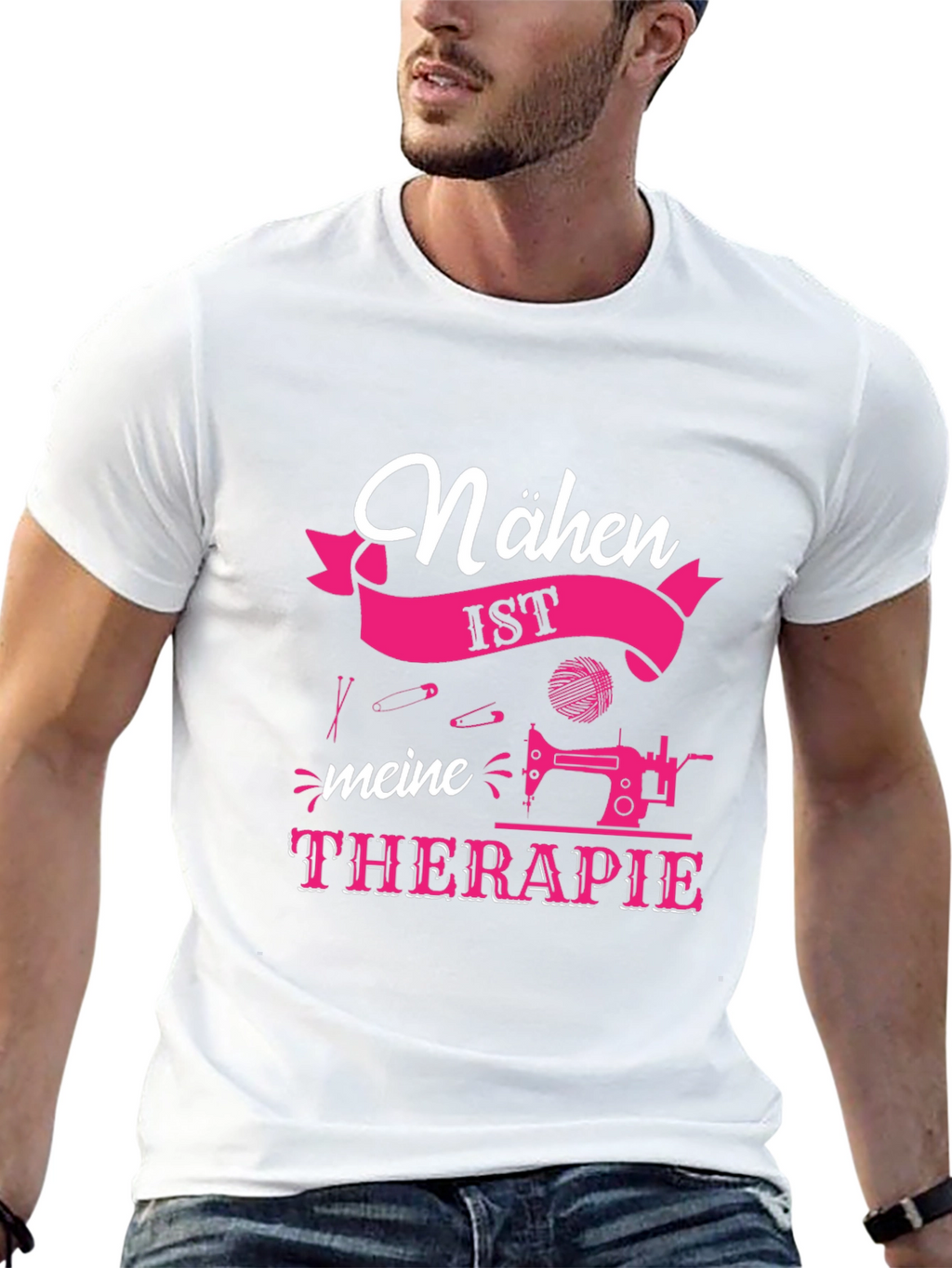 NÄHEN IST MEINE THERAPIE T-Shirt