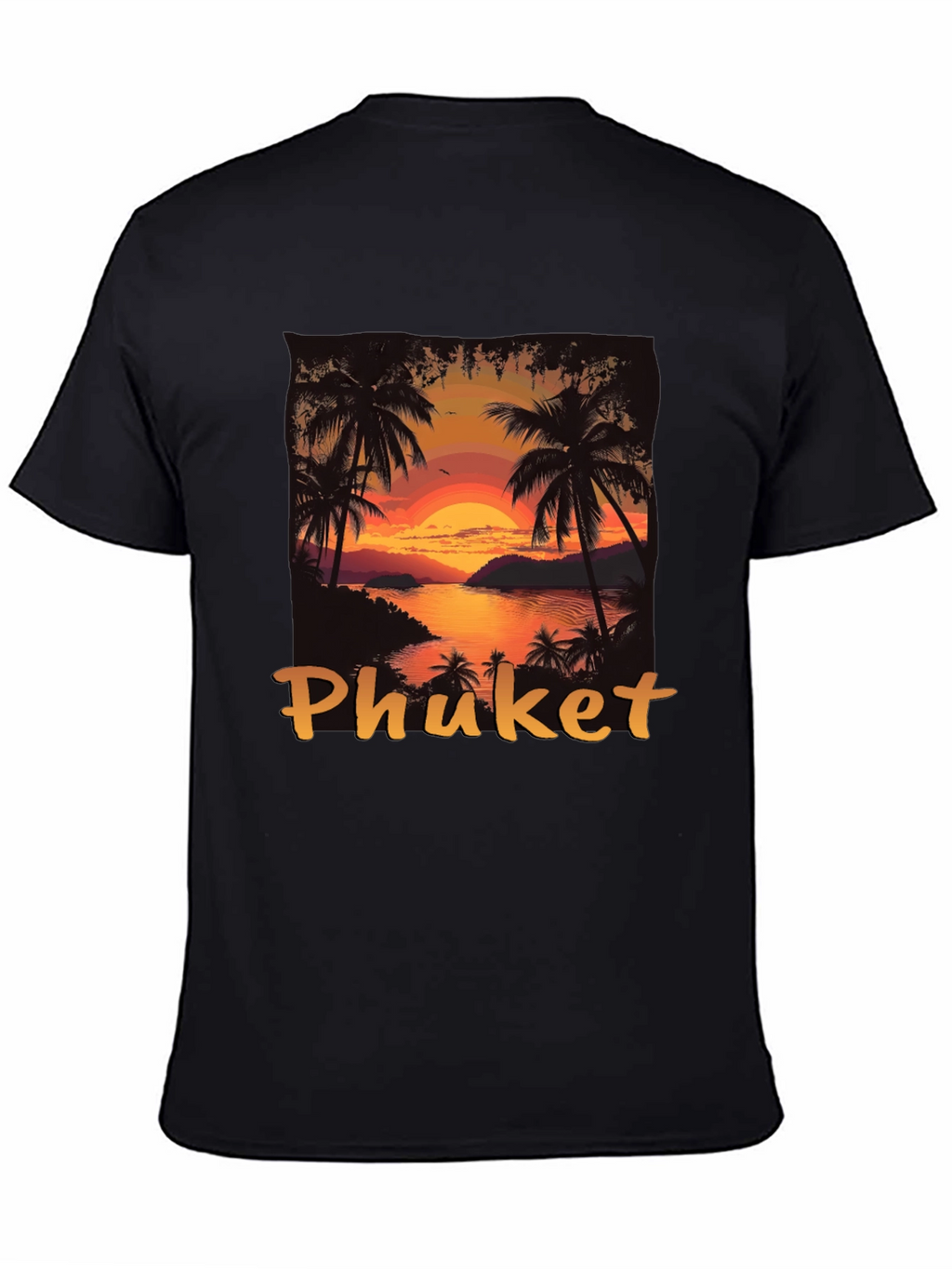 Phuket Sunset T-Shirt - Tropical Island Style