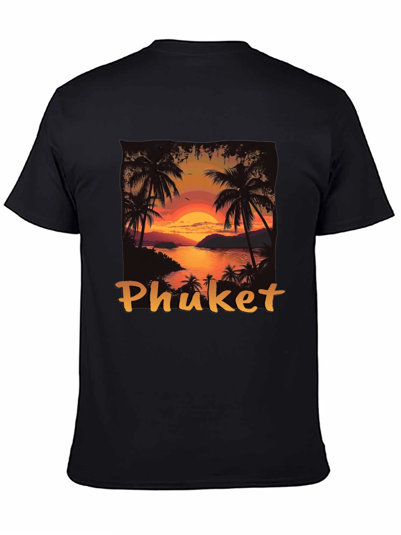 Phuket Sunset T-Shirt - Tropical Island Style