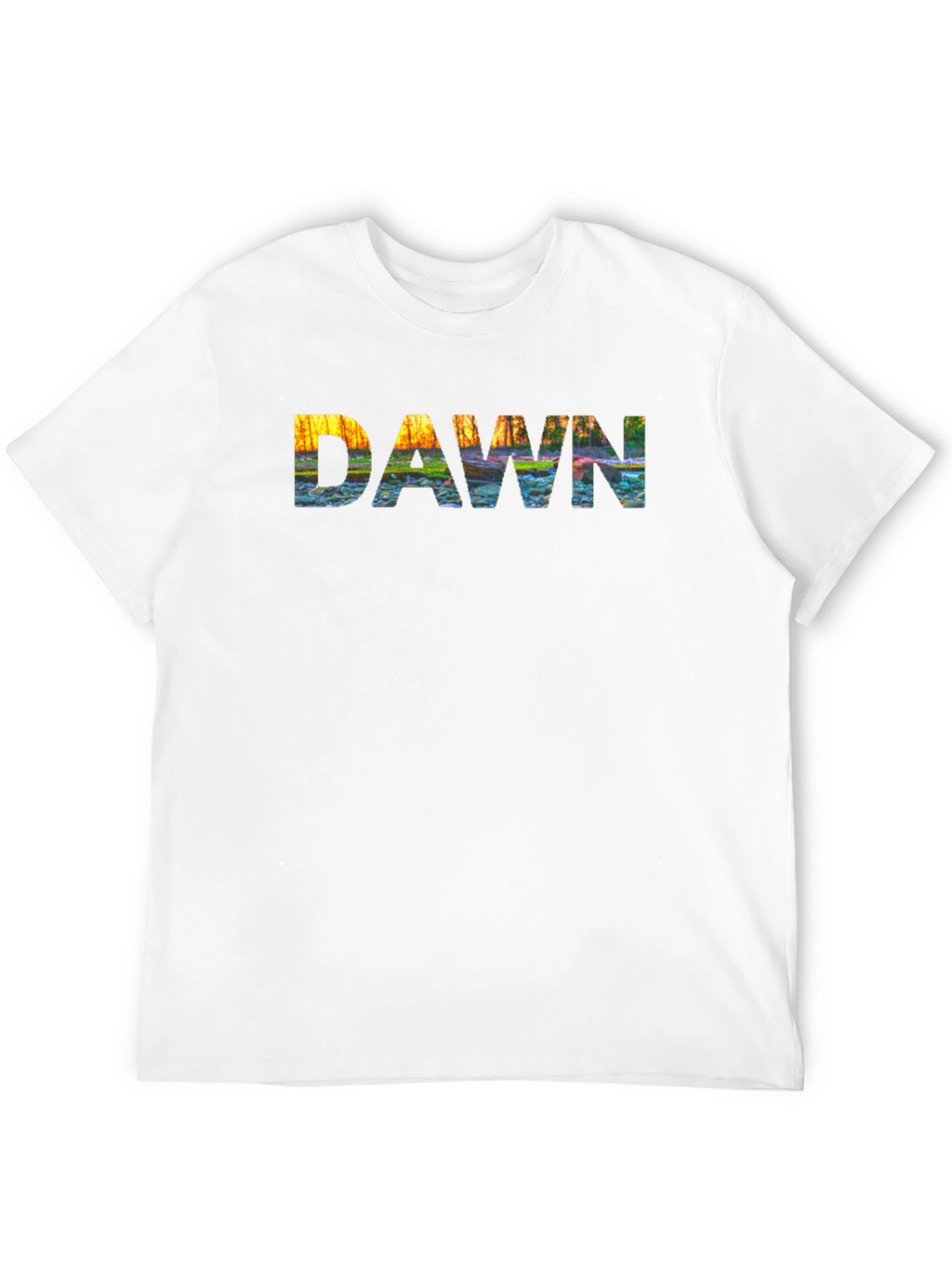Dawn Graphic Print Black T-Shirt