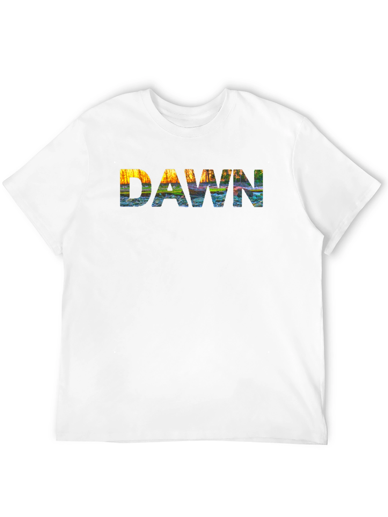 Dawn Graphic Print Black T-Shirt