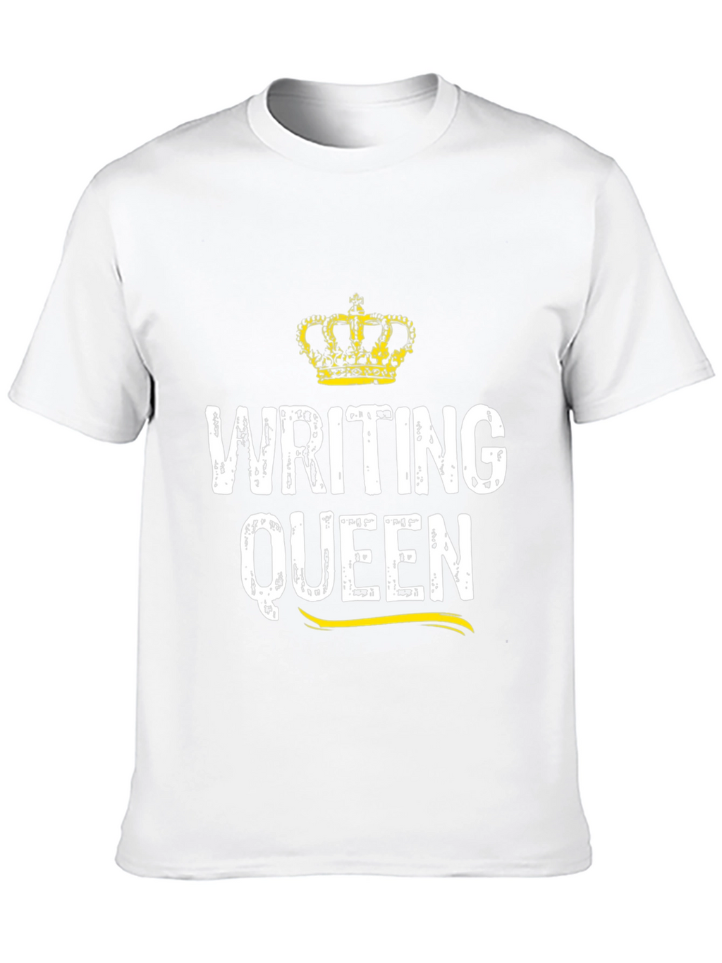 Writing Queen Black Tee