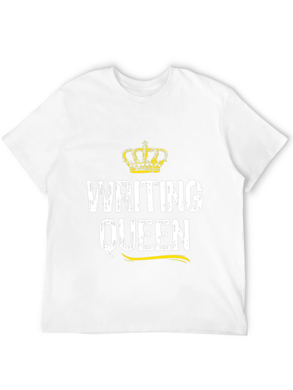 Writing Queen Black Tee
