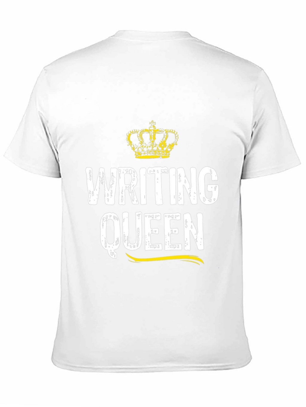 Writing Queen Black Tee