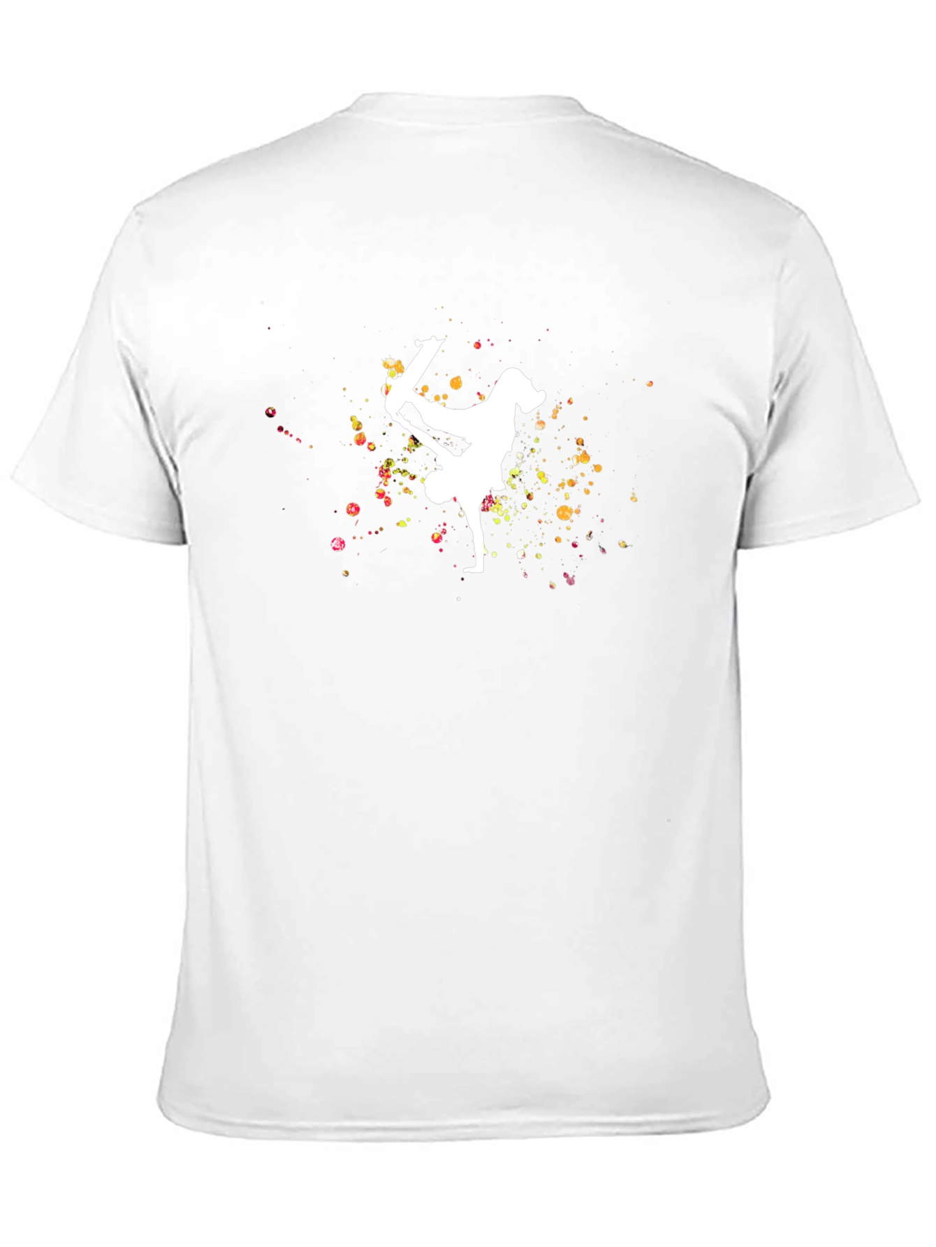 Skateboarder Silhouette Tee - Stylish Black T-Shirt