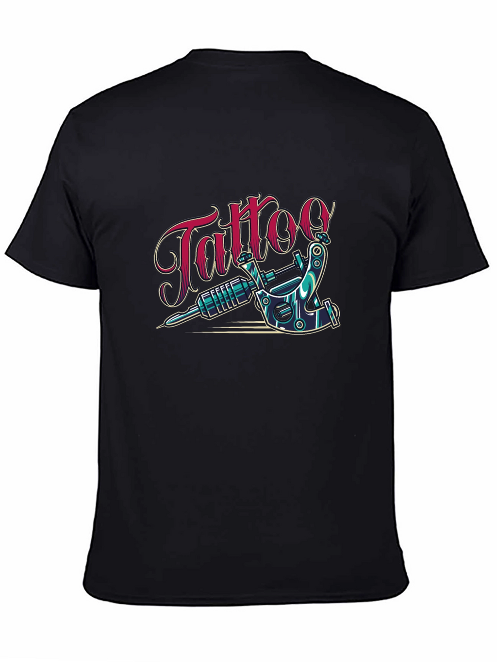 Tattoo Design Black T-Shirt