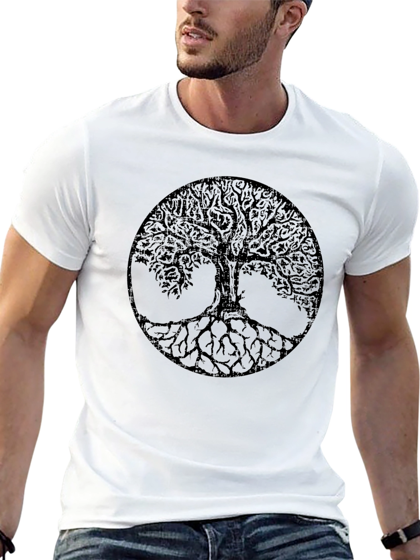 Black Tree of Life Graphic Tee - Unisex Soft Cotton Shirt