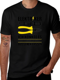 Electrician Humor Graphic T-Shirt