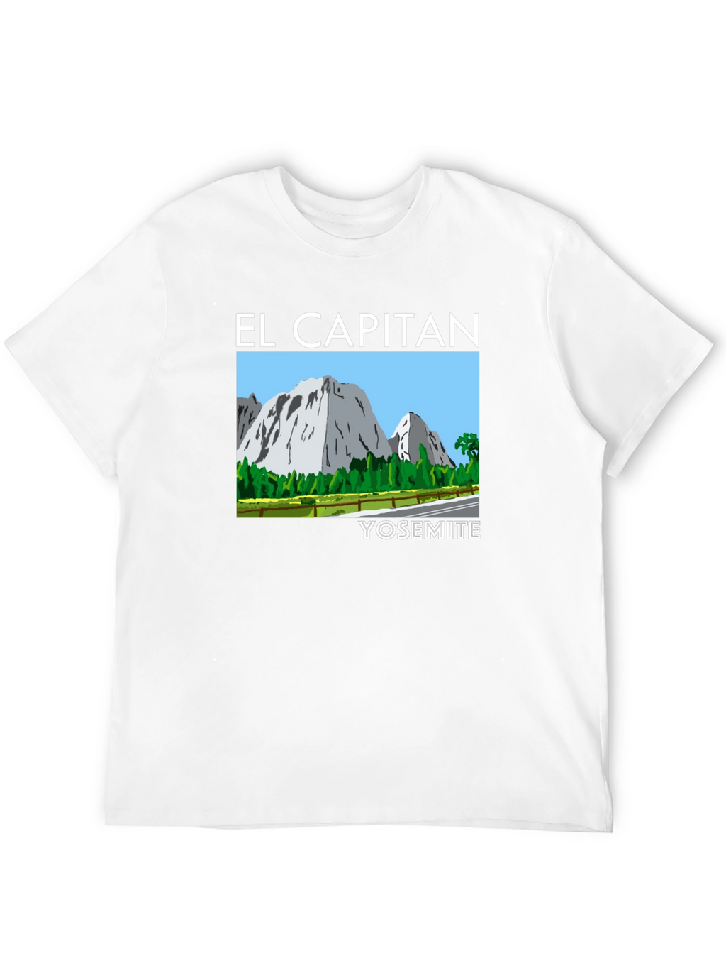 El Capitan Yosemite Graphic Tee - Black
