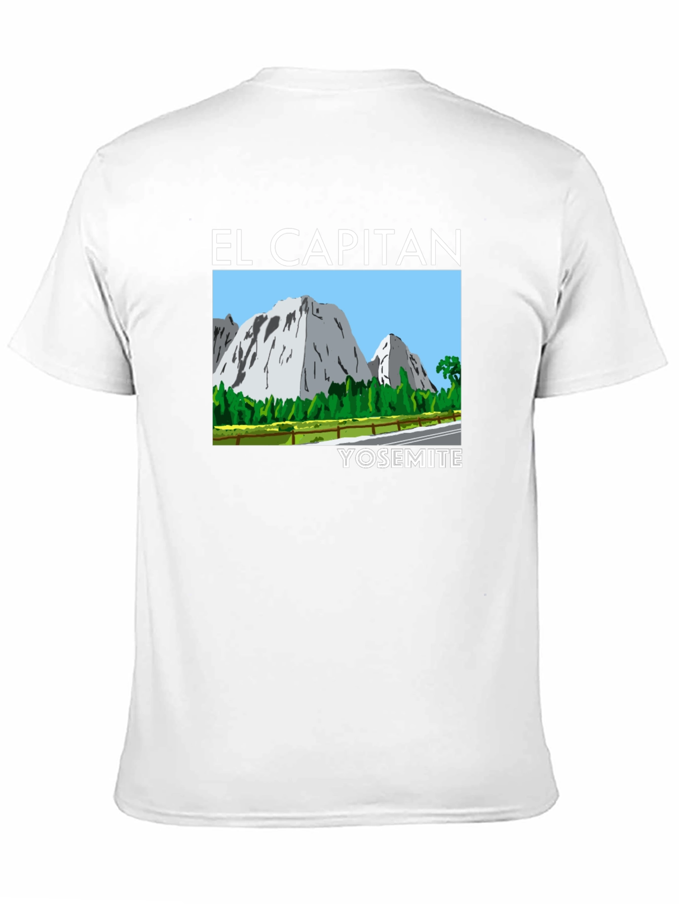 El Capitan Yosemite Graphic Tee - Black