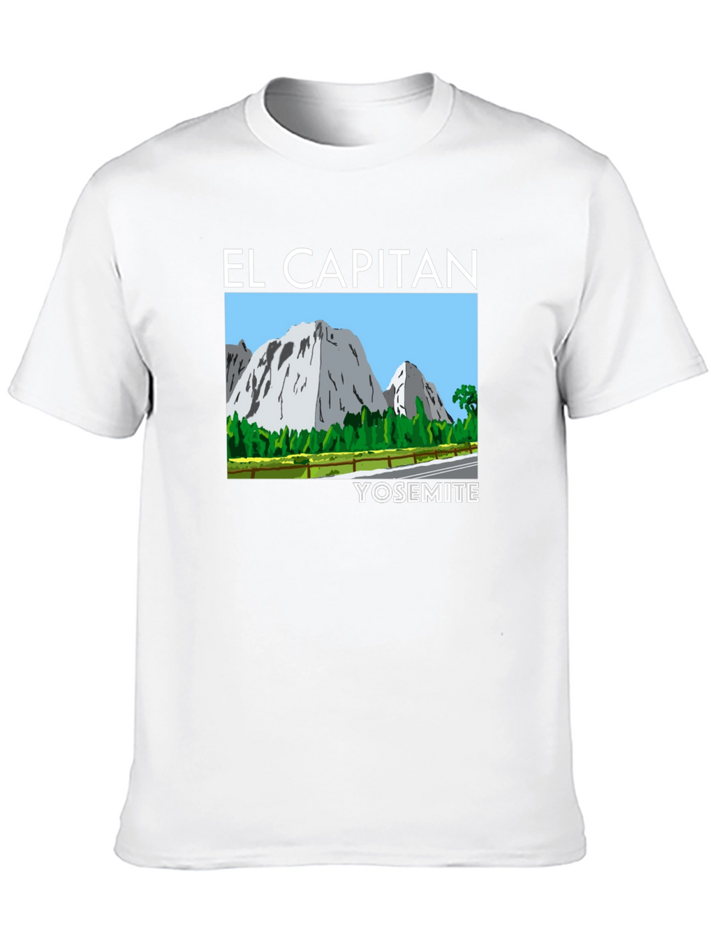 El Capitan Yosemite Graphic Tee - Black