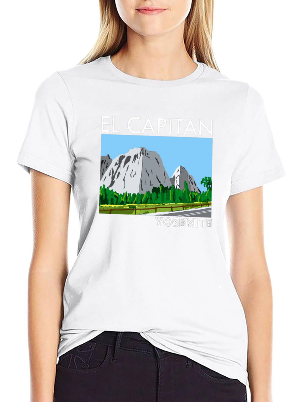 El Capitan Yosemite Graphic Tee - Black