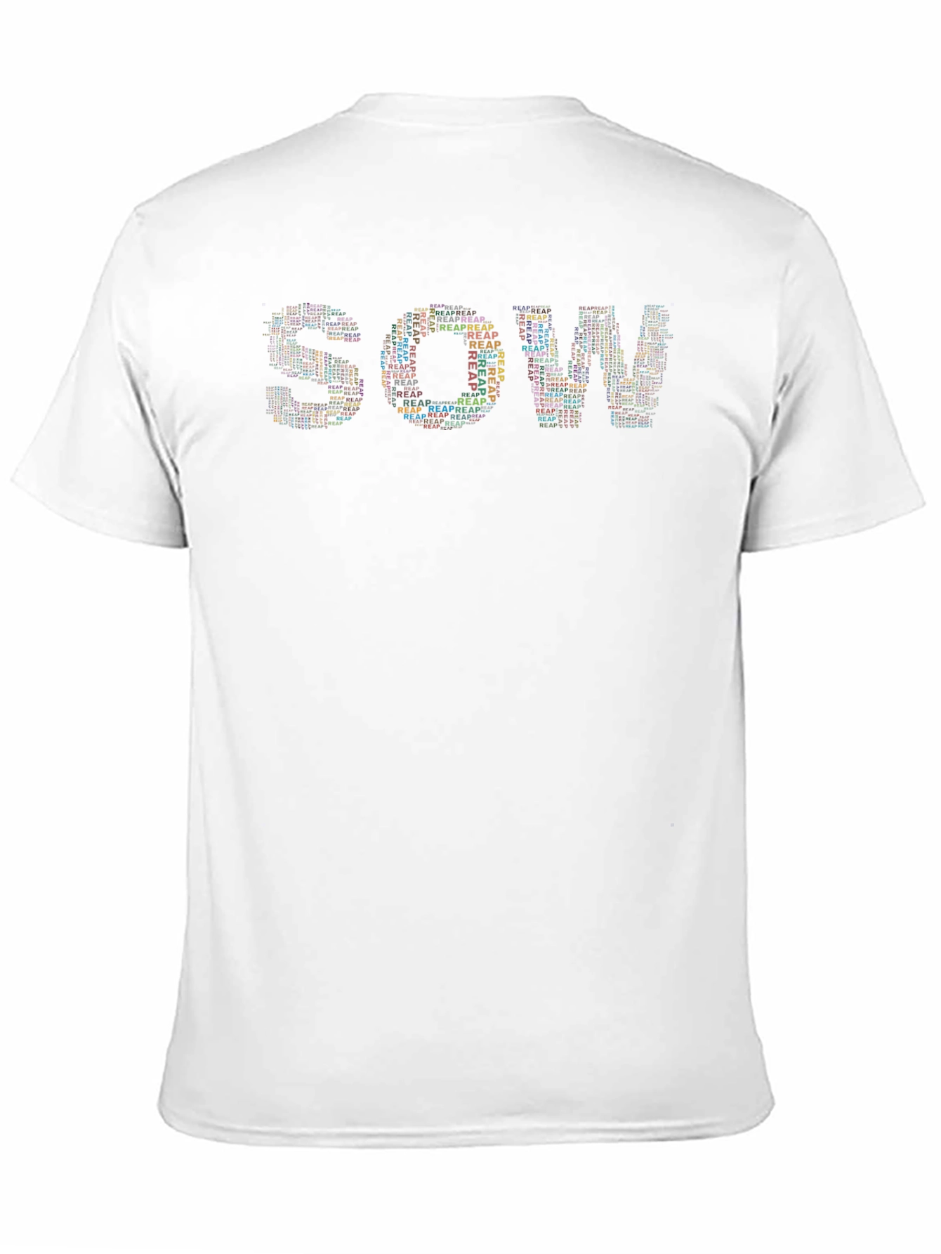 SOW REAP Graphic Print Crewneck T-Shirt