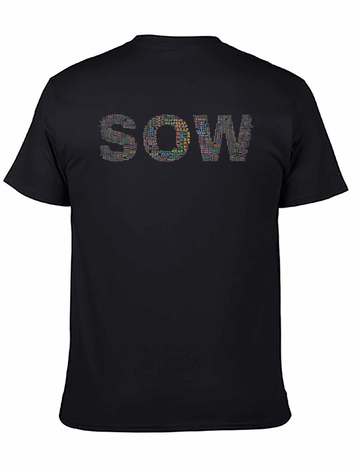 SOW REAP Graphic Print Crewneck T-Shirt
