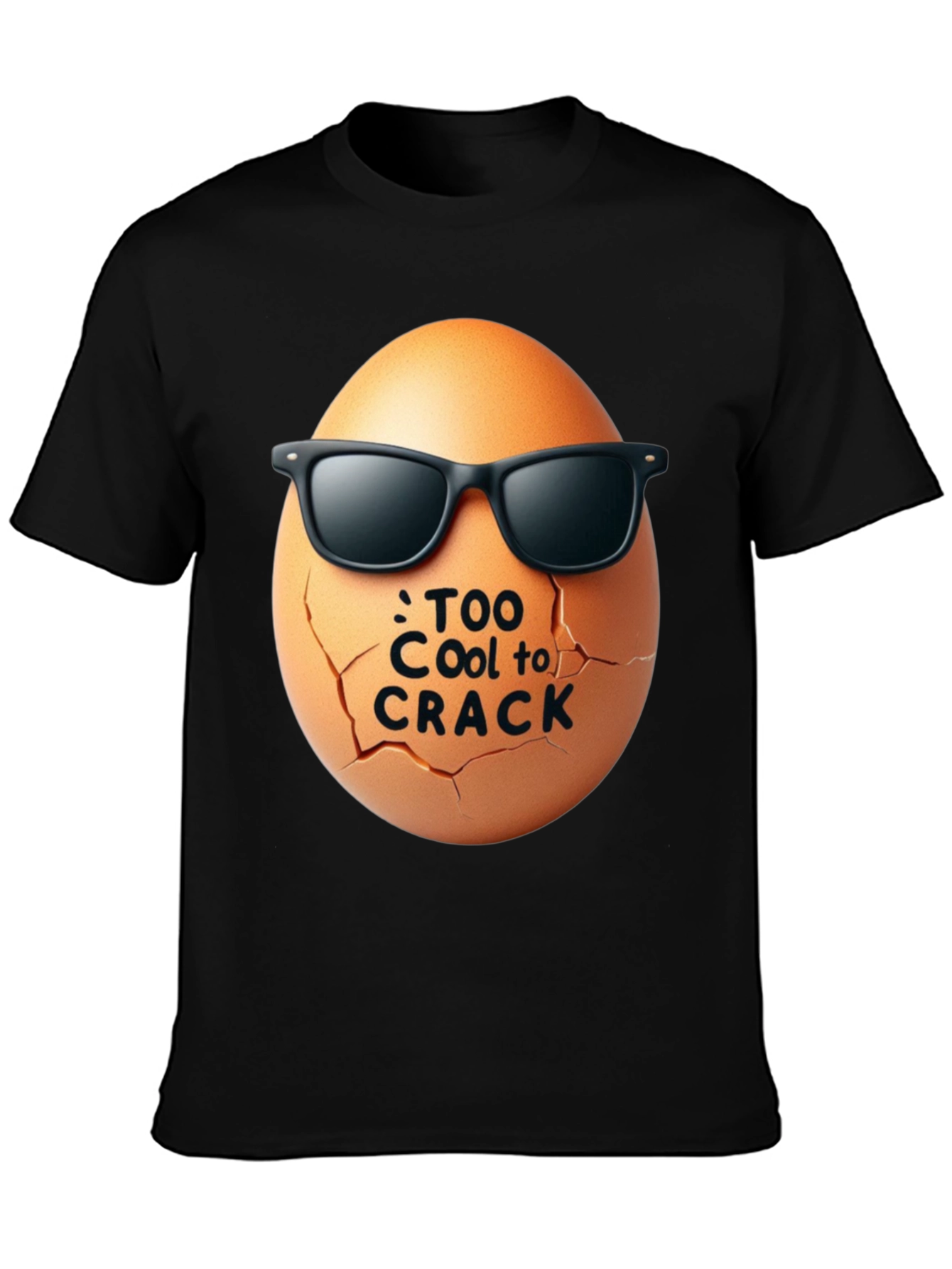 Cool Egg Graphic Tee - Too Cool to Crack