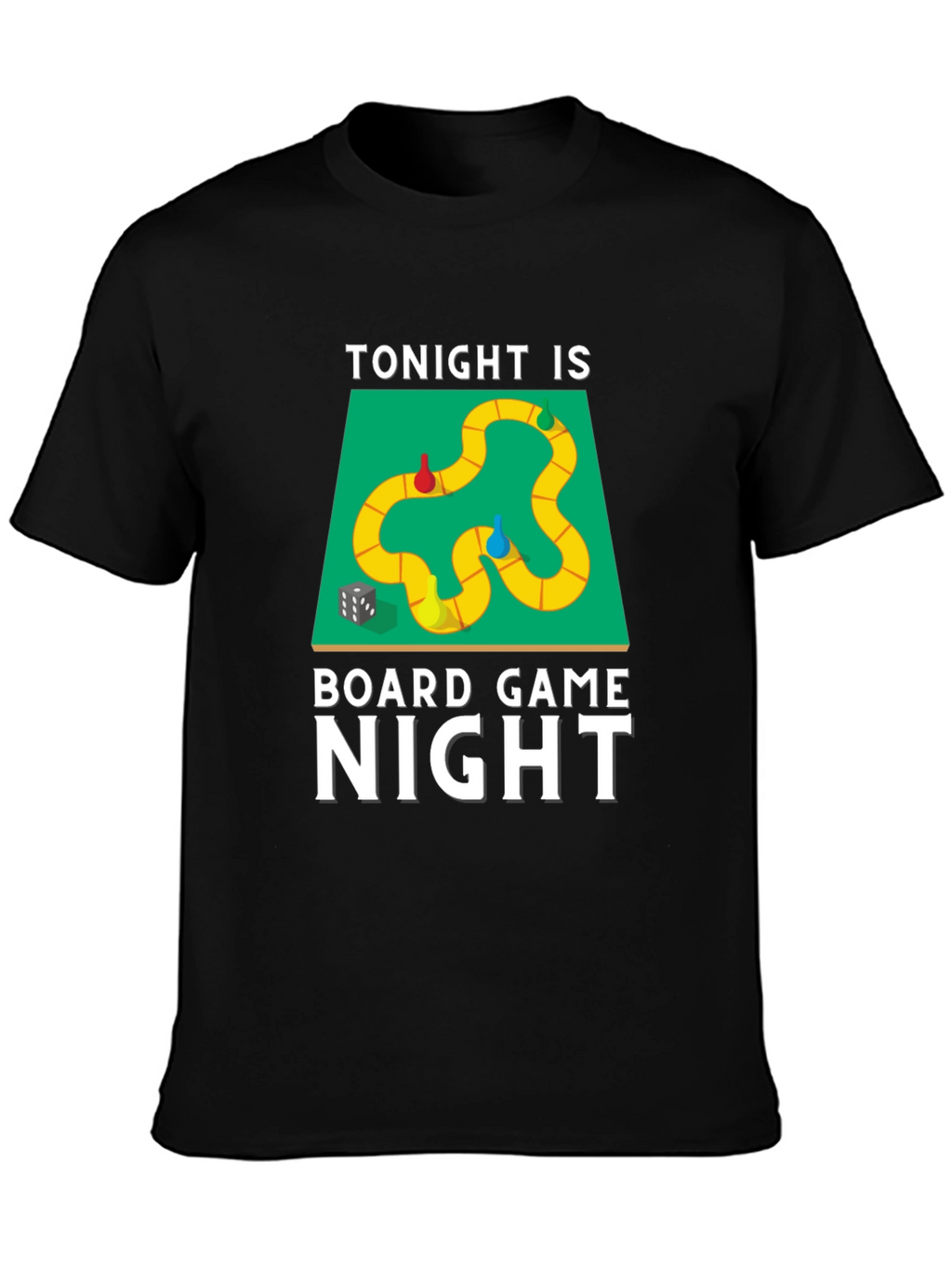 Tonight is Board Game Night Graphic T-Shirt