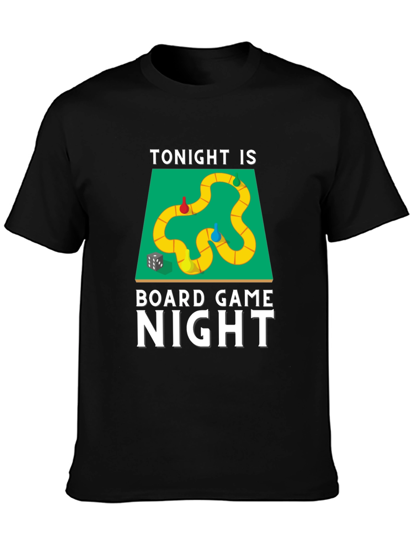 Tonight is Board Game Night Graphic T-Shirt