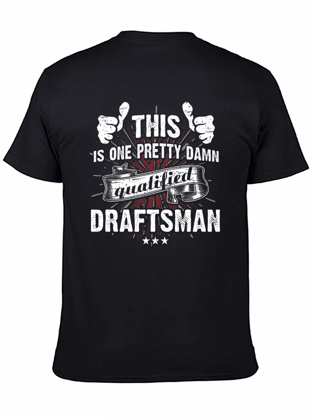 Qualified Draftsman Graphic T-Shirt