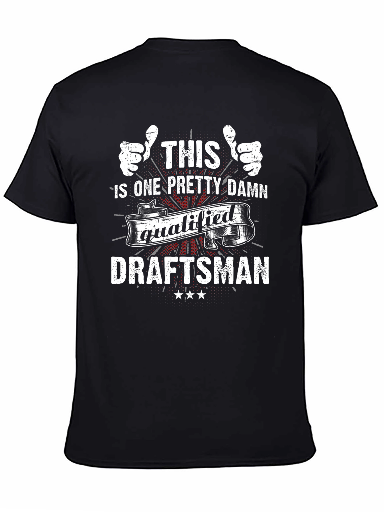 Qualified Draftsman Graphic T-Shirt